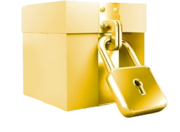 Gold Lock Box
